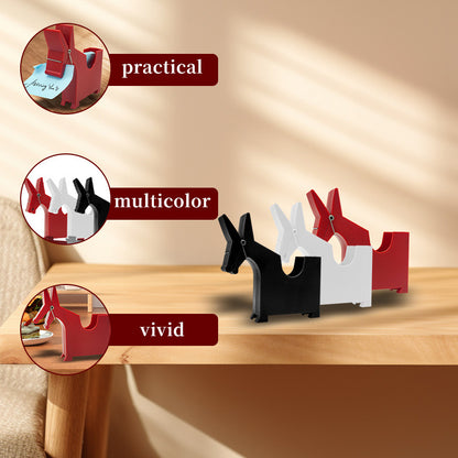 Quirky Mule Desk Memo Holder | Cute Animal Notepad Clip & Office Organizer