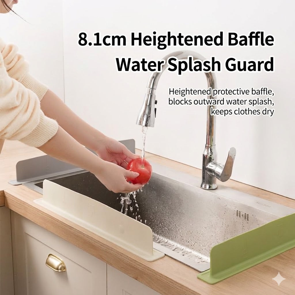 Silicone Anti-Splash Sink Edge Guard