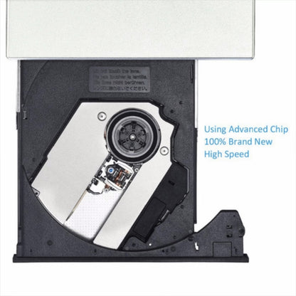 Portable External CD/DVD Drive | USB CD-RW Burner & DVD Reader for Laptop