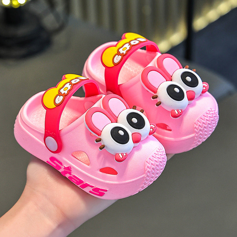 🏖️ Kids Cute Cartoon Summer Clogs | Toddler Soft Anti-Slip Water Shoes & Beach Sandals