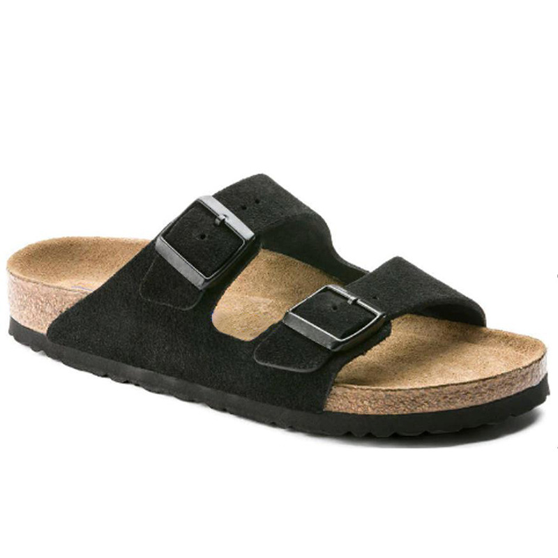 Heritage Crafted Full-Grain Leather Cork Sandals