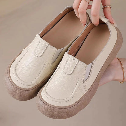 🥿🥿Spring 2026 New Original Leather Women's Single Shoes With Super Soft Sole
