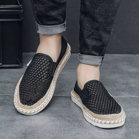 Fresh Perforated Slip-On Flats (Unisex)