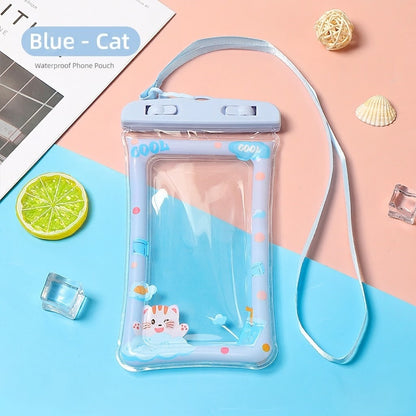 🌊 [Buy 2 Get 1 Free] Cute Floating Waterproof Phone Pouch | Universal Touchscreen Underwater Case