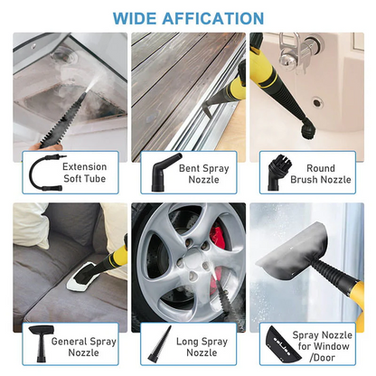 Multipurpose Handheld Steam Cleaner Set