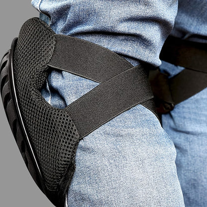 Pro-Grade Hard Shell Knee Pads | Heavy-Duty Concrete & Flooring Work Knee Protection