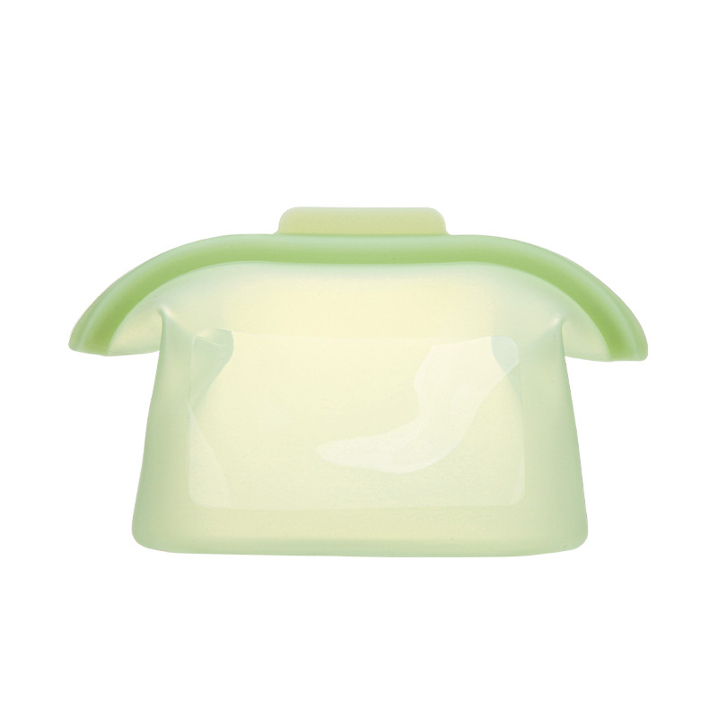 1000ML refrigerator freshness preservation bag microwave oven food-grade silicone food storage and storage bag