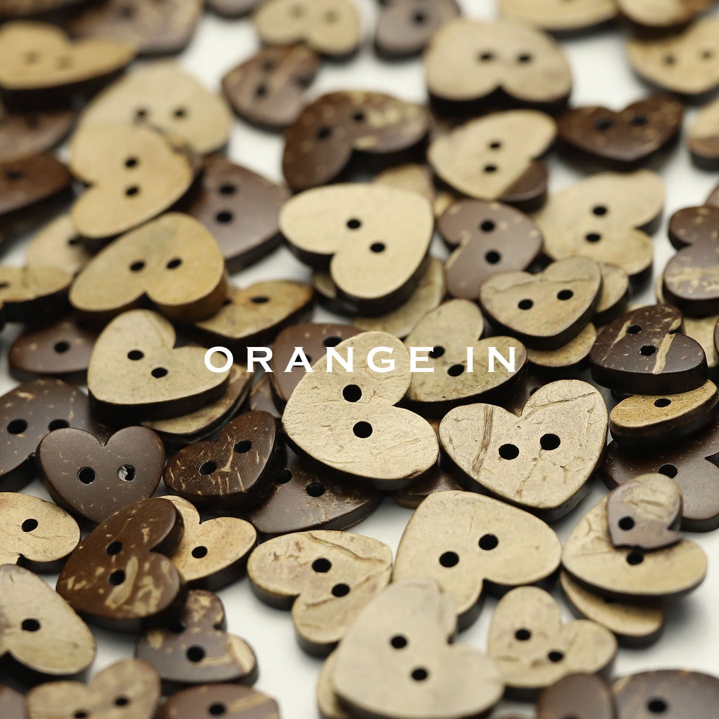 Vintage Distressed Coconut Shell Buttons — For Sweaters, Cardigans & DIY Crafts