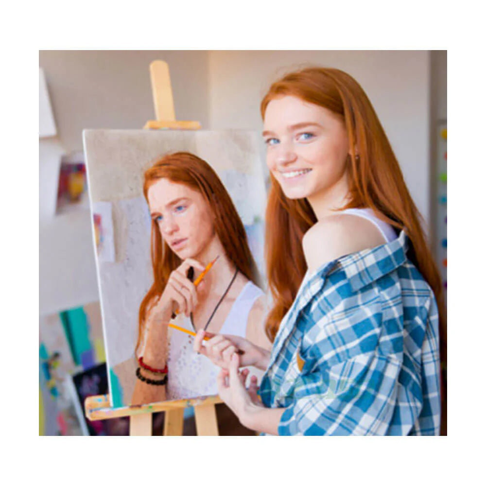 🎨 Custom Photo Paint by Numbers Kit | 12" x 16" (30x40cm) with Easy DIY Wooden Frame