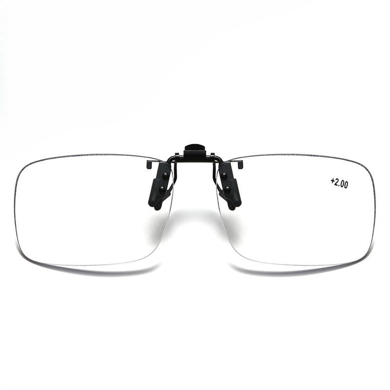 Photochromic Progressive Multifocal Clip-On Reading Glasses | Anti-Blue Light & Flip-Up Lenses