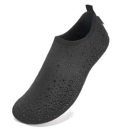 ✨ Sparkle Barefoot Water Shoes for Women | Quick-Dry, Lightweight Aqua Socks for Beach, Swim, Surf & Yoga