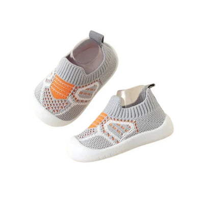Breathable Cotton Mesh Kids Sneakers