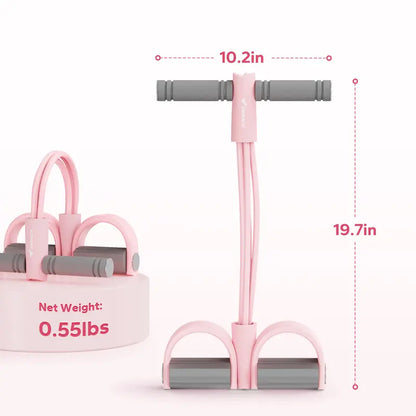 Multi-Function Pedal Resistance Band | Portable Home Gym Elastic Pull Rope for Abs, Legs & Arms