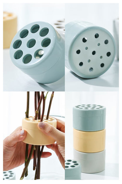Clever Spiral Floral Arranger | Reusable Ikebana Stem Holder for Effortless Bouquets