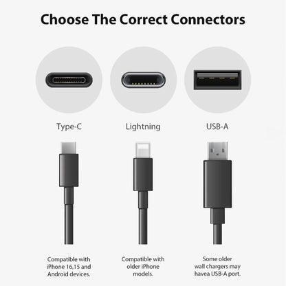 Magnetic retractable data cable