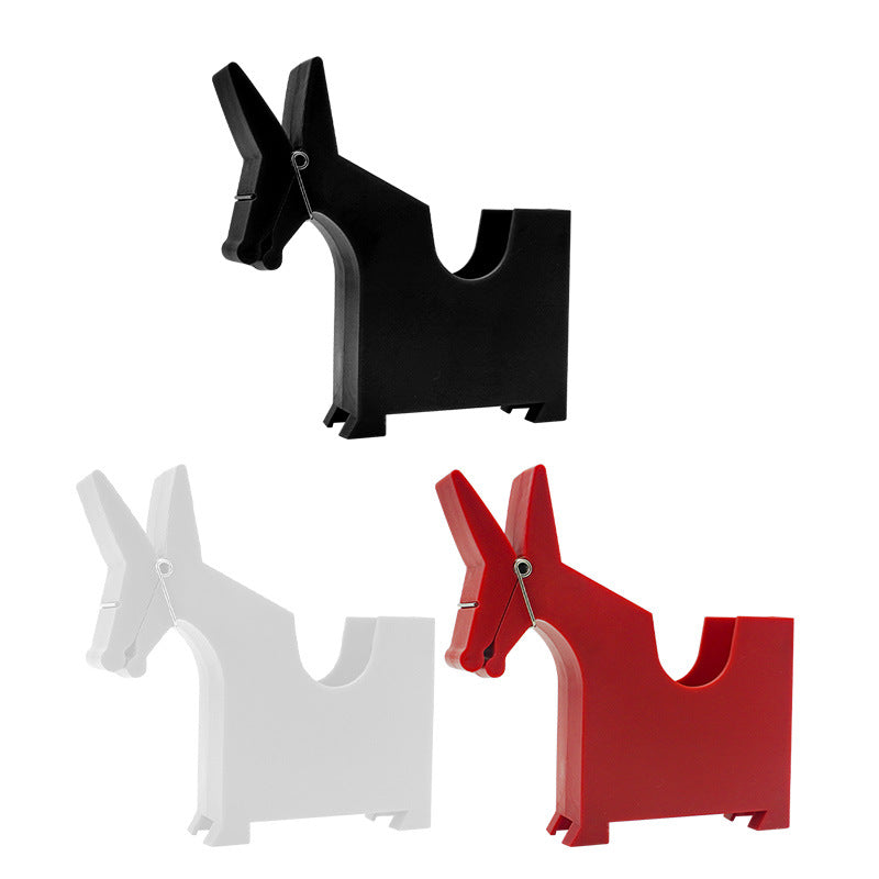 Quirky Mule Desk Memo Holder | Cute Animal Notepad Clip & Office Organizer