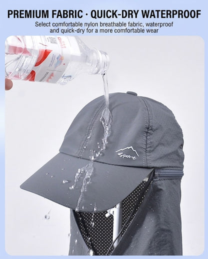 🔥50% OFF🔥Summer Sun Protection Hat with Built-In Neck Shade