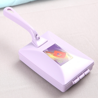Lazy carpet cleaning brush