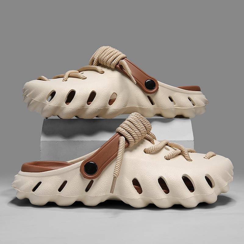 🎁50% OFF🎁Soft Rope Contrast Clogs