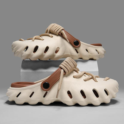 🎁50% OFF🎁Soft Rope Contrast Clogs