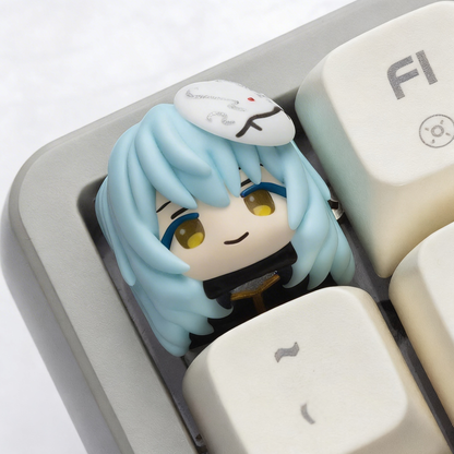 Blue slime keycaps - 1 piece per pack