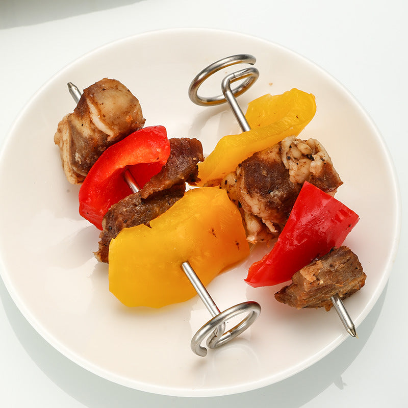 Universal Skewer Rack for Instant Pot & Air Fryer | Fits 6QT/8QT – Stainless Steel Kabob Holder