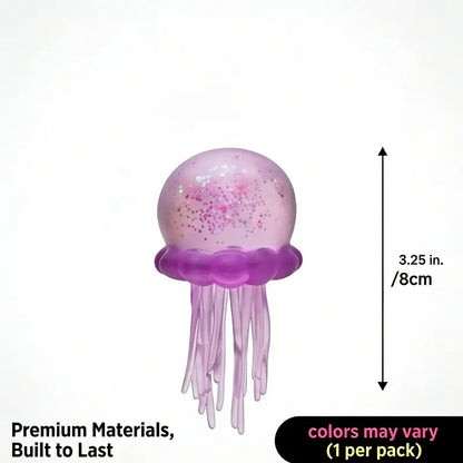 Glitter Jellyfish Fidget Toy – Sensory Stress Relief for Kids & Adults