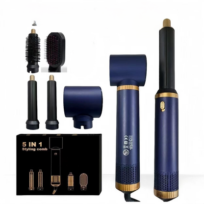 Bossehome 5-in-1 Air Styler &Hair Dryer Brush Set