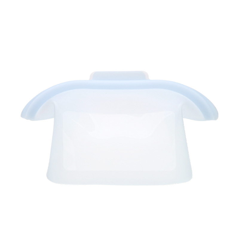 1000ML refrigerator freshness preservation bag microwave oven food-grade silicone food storage and storage bag