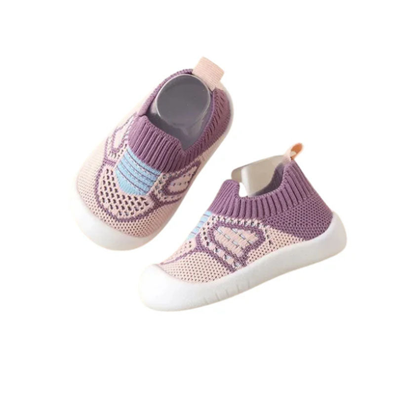 Breathable Cotton Mesh Kids Sneakers