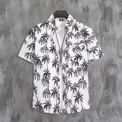 Men's Casual Vintage Summer Beach Short Sleeve Shirt 20% off on 2 or more items！
