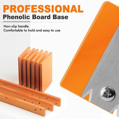🪚 Professional Woodworking Edge Trimmer | Manual Chamfer & Rounding Edge Banding Scraper
