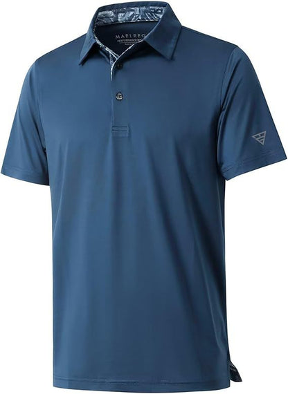⚡Hot Sales 50% OFF🔥8-Pack Men's Polo Shirts – Soft Breathable Cotton, Comfortable Short Sleeve Casual Fit