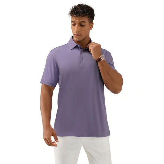 ⚡Hot Sales 50% OFF🔥8-Pack Men's Polo Shirts – Soft Breathable Cotton, Comfortable Short Sleeve Casual Fit