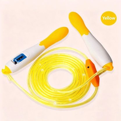 🪀Jump rope with colorful LED lights✨