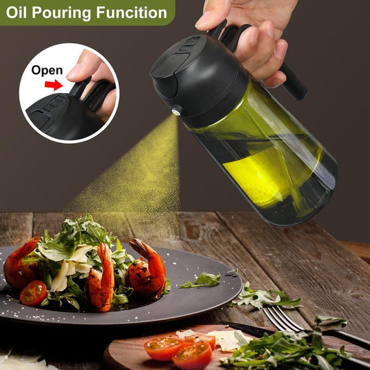 💕2 in 1 Glass Oil Sprayer & Dispenser