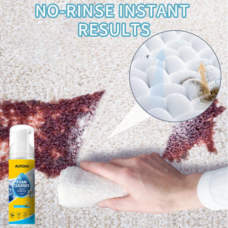🏆 Last Day Special Price  ! 🔥🔥Buy 3 Save 30$🚗Powerful & Multipurpose Car Interior Foam Cleaner