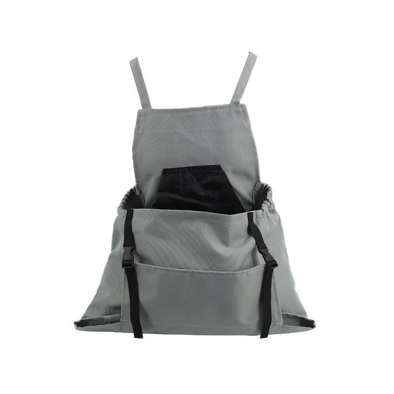 Premium Heavy-Duty Harvesting Apron | Hands-Free Gardening & Foraging Bag with Quick-Release Bottom