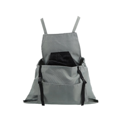 Premium Heavy-Duty Harvesting Apron | Hands-Free Gardening & Foraging Bag with Quick-Release Bottom