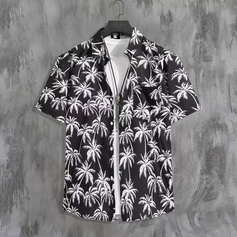 Men's Casual Vintage Summer Beach Short Sleeve Shirt 20% off on 2 or more items！