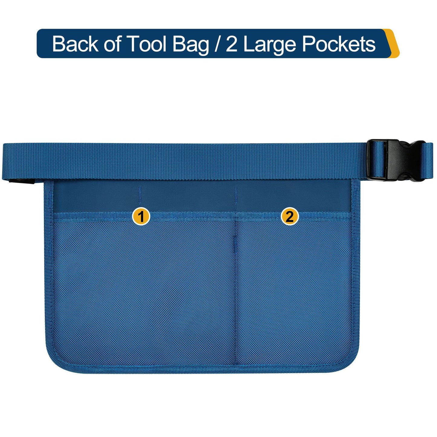 Heavy-Duty Gardener's Tool Belt | Premium Waterproof Multi-Pocket Utility Pouch