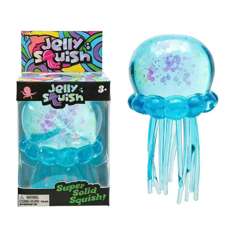Glitter Jellyfish Fidget Toy – Sensory Stress Relief for Kids & Adults