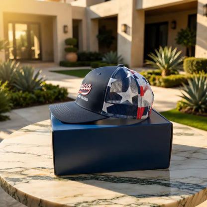 US ’Merica 250 Years Embroidered Mesh Back Trucker Hat