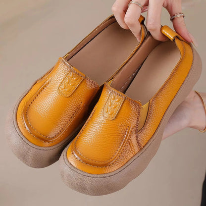 🥿🥿Spring 2026 New Original Leather Women's Single Shoes With Super Soft Sole