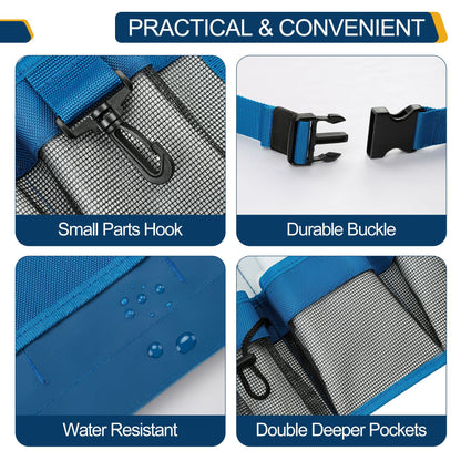 Heavy-Duty Gardener's Tool Belt | Premium Waterproof Multi-Pocket Utility Pouch