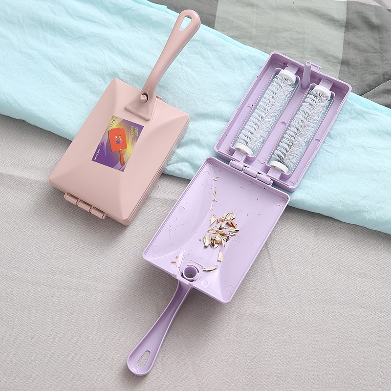 Lazy carpet cleaning brush