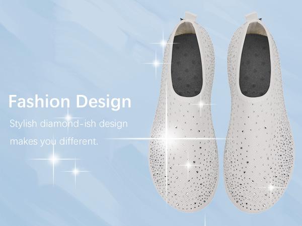 ✨ Sparkle Barefoot Water Shoes for Women | Quick-Dry, Lightweight Aqua Socks for Beach, Swim, Surf & Yoga