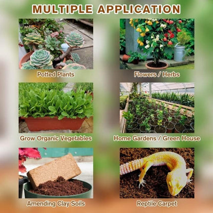 🔥 🌱 Premium Organic Coconut Coir Bricks For Plants🥥