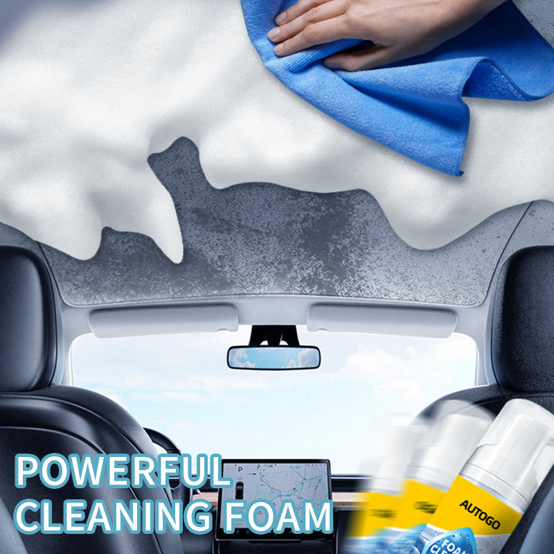 🏆 Last Day Special Price  ! 🔥🔥Buy 3 Save 30$🚗Powerful & Multipurpose Car Interior Foam Cleaner