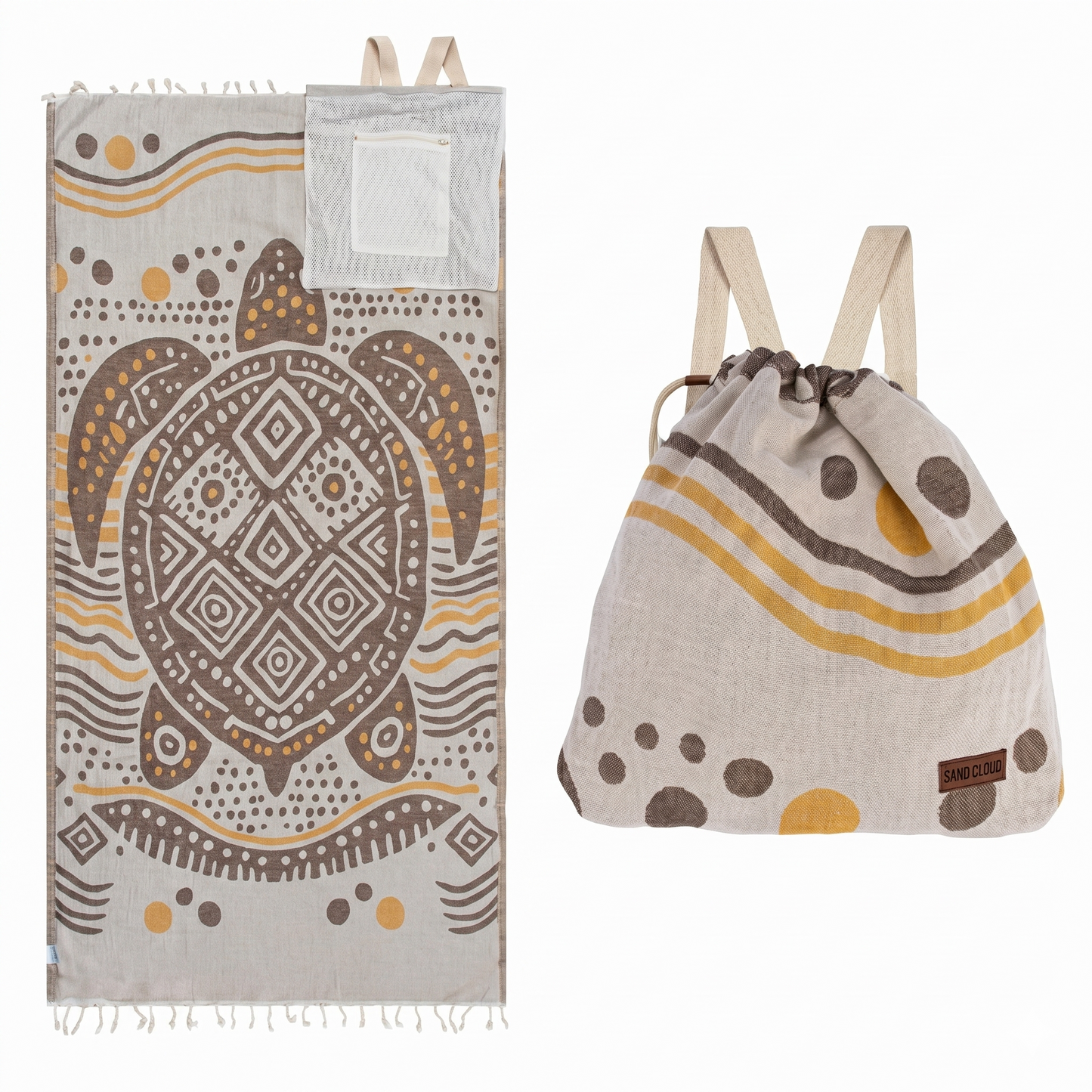 The Ultimate 2-in-1 Beach Towel & Travel Backpack